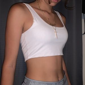seamless tank crop top